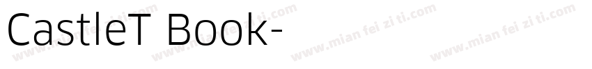 CastleT Book字体转换